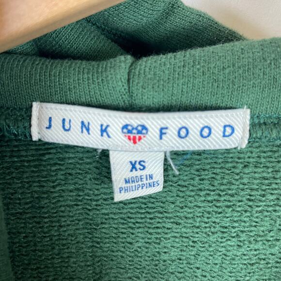 Junk Food Women's Green Bay Packers Green Hoodie Pullover Sweatshirt Size XS - Picture 4 of 8